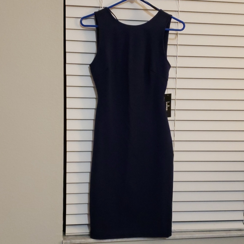 New Lulus Like a lady Royal Blue Dress size XS